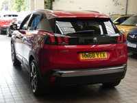 USED 2019 68 PEUGEOT 3008 1.5 BLUEHDI S/S ALLURE 5d 129 BHP SAT NAV PART LEATHER PARKING SENSORS 6 MONTHS GOLD WARRANTY GENUINE LOW MILEAGE