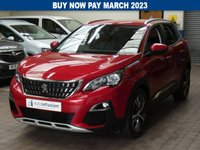 USED 2019 68 PEUGEOT 3008 1.5 BLUEHDI S/S ALLURE 5d 129 BHP SAT NAV PART LEATHER PARKING SENSORS 6 MONTHS GOLD WARRANTY GENUINE LOW MILEAGE