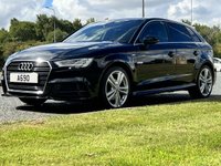USED 2016 66 AUDI A3 2.0 TDI S LINE 5d 148 BHP Satellite Navigation Xenon's