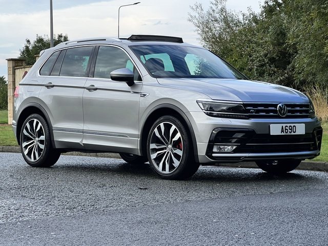 2016 66 Volkswagen Tiguan 2.0 R-LINE TDI BMT 4MOTION DSG 5d 188 BHP