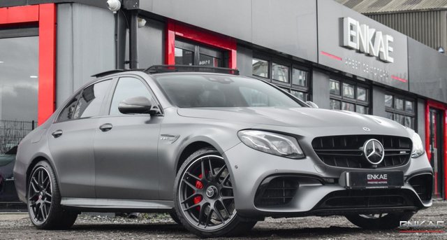2018 18 Mercedes-Benz E-Class 4.0 AMG E 63 S 4MATIC PREMIUM 4d 604 BHP