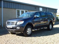USED 2015 65 FORD RANGER 2.2 XLT 4X4 DCB TDCI 4d 148 BHP www.suffolkcarcentre.co.uk - Located at Reydon