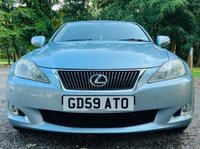 USED 2010 59 LEXUS IS 2.2 220D SE-I 4d 175 BHP AN EXCELLENT EXAMPLE OF THIS PREMIUM JAPANESE CAR