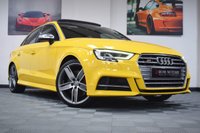 USED 2016 66 AUDI S3 2.0 S3 QUATTRO 4d 306 BHP RARE VEGAS YELLOW / PAN ROOF