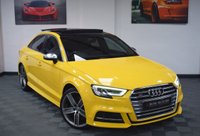 USED 2016 66 AUDI S3 2.0 S3 QUATTRO 4d 306 BHP RARE VEGAS YELLOW / PAN ROOF
