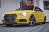 USED 2016 66 AUDI S3 2.0 S3 QUATTRO 4d 306 BHP RARE VEGAS YELLOW / PAN ROOF