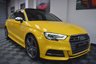 USED 2016 66 AUDI S3 2.0 S3 QUATTRO 4d 306 BHP RARE VEGAS YELLOW / PAN ROOF