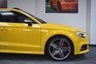 USED 2016 66 AUDI S3 2.0 S3 QUATTRO 4d 306 BHP RARE VEGAS YELLOW / PAN ROOF