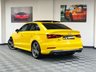 USED 2016 66 AUDI S3 2.0 S3 QUATTRO 4d 306 BHP RARE VEGAS YELLOW / PAN ROOF