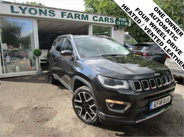 2018 18 Jeep Compass 1.4 MULTIAIR II LIMITED 5d 170 BHP AUTOMATIC FOUR WHEEL DRIVE