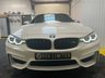 USED 2017 17 BMW M3 3.0 M3 COMPETITION PACKAGE 4d 444 BHP PEARL WHITE / HTD S/WHEEL AND SEATS