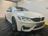 USED 2017 17 BMW M3 3.0 M3 COMPETITION PACKAGE 4d 444 BHP PEARL WHITE / HTD S/WHEEL AND SEATS