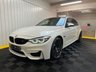 USED 2017 17 BMW M3 3.0 M3 COMPETITION PACKAGE 4d 444 BHP PEARL WHITE / HTD S/WHEEL AND SEATS