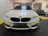 USED 2017 17 BMW M3 3.0 M3 COMPETITION PACKAGE 4d 444 BHP PEARL WHITE / HTD S/WHEEL AND SEATS