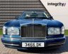 USED 2001 ROLLS-ROYCE CORNICHE 6.8  RARE EXAMPLE - MOST DESIRABLE COLOUR COMBINATION - ONLY 38 PRODUCED IN RHD - NEVER EXPORTED - RR SERVICE HISTORY