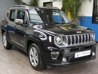 USED 2019 69 JEEP RENEGADE 1.0 LIMITED 5d 118 BHP SAT NAV LEATHER HEATED SEATS GENUINE LOW MILES