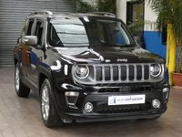 USED 2019 69 JEEP RENEGADE 1.0 LIMITED 5d 118 BHP SAT NAV LEATHER HEATED SEATS GENUINE LOW MILES