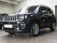USED 2019 69 JEEP RENEGADE 1.0 LIMITED 5d 118 BHP SAT NAV LEATHER HEATED SEATS GENUINE LOW MILES