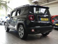 USED 2019 69 JEEP RENEGADE 1.0 LIMITED 5d 118 BHP SAT NAV LEATHER HEATED SEATS GENUINE LOW MILES
