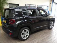 USED 2019 69 JEEP RENEGADE 1.0 LIMITED 5d 118 BHP SAT NAV LEATHER HEATED SEATS GENUINE LOW MILES