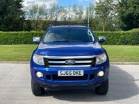 USED 2016 65 FORD RANGER 2.2 XLT 4X4 DCB TDCI 4d 148 BHP ECONOMICAL + GENUINE LOW MILES