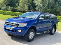 USED 2016 65 FORD RANGER 2.2 XLT 4X4 DCB TDCI 4d 148 BHP ECONOMICAL + GENUINE LOW MILES
