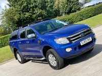 USED 2016 65 FORD RANGER 2.2 XLT 4X4 DCB TDCI 4d 148 BHP ECONOMICAL + GENUINE LOW MILES