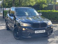 USED 2013 63 BMW X3 2.0 XDRIVE20D M SPORT 5d 181 BHP 