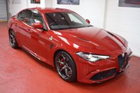 USED 2021 71 ALFA ROMEO GIULIA 2.9 V6 BITURBO QUADRIFOGLIO 4d 503 BHP &pound;2,150 GTA RED PAINT / H&K