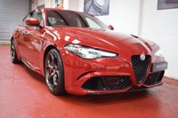 USED 2021 71 ALFA ROMEO GIULIA 2.9 V6 BITURBO QUADRIFOGLIO 4d 503 BHP &pound;2,150 GTA RED PAINT / H&K