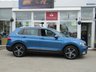 USED 2016 66 VOLKSWAGEN TIGUAN 2.0 SE NAVIGATION TDI BMT DSG 5d 148 BHP Finished in CARIBBEAN BLUE METwith contrasting DARK GREY HEATED  trim. This  Tiguan has a more sophisticated look to add to its high quality interior and spec. It is spacious, comfortable and great to drive, while its raised driving position gives you a great view. Features include, Sat Nav, DAB Radio, ALLOYS, Cruise control, heated seats, Park Sensors and more. Dealer serviced at 8943 miles, 19133 miles, 30533 miles, 43368 miles, 61048 miles, 68056 miles and at 72402 miles.
