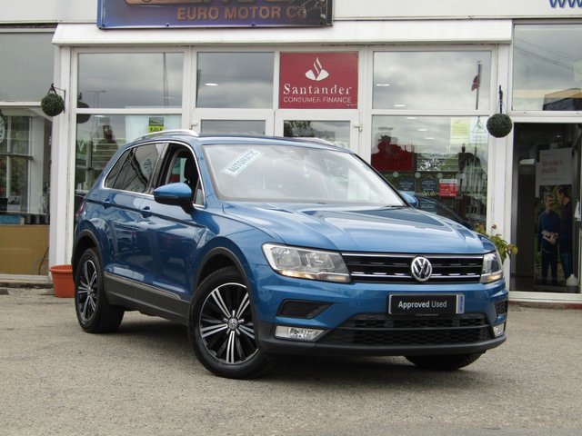 2016 66 Volkswagen Tiguan 2.0 SE NAVIGATION TDI BMT DSG 5d 148 BHP