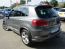 USED 2016 16 VOLKSWAGEN TIGUAN 2.0 R LINE EDITION TDI BMT 4MOTION DSG 5d 181 BHP Finished in NIMBUS GREY with contrasting EBONY HEATED LEATHER trim. This Tiguan has a sophisticated look to add to its high quality interior and high spec. It is spacious, comfortable and great to drive, while its raised driving position gives you a great view. Features include, Pan Roof, Sat Nav, DAB Radio, ALLOYS, Auto Parking, Cruise, Front and Rear Park Sensors and more. Dealer serviced at 9897 miles, 18363 miles, 27013 miles, 35300 miles, 45826 miles,  49215 miles and at 56082 miles.