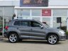 USED 2016 16 VOLKSWAGEN TIGUAN 2.0 R LINE EDITION TDI BMT 4MOTION DSG 5d 181 BHP Finished in NIMBUS GREY with contrasting EBONY HEATED LEATHER trim. This Tiguan has a sophisticated look to add to its high quality interior and high spec. It is spacious, comfortable and great to drive, while its raised driving position gives you a great view. Features include, Pan Roof, Sat Nav, DAB Radio, ALLOYS, Auto Parking, Cruise, Front and Rear Park Sensors and more. Dealer serviced at 9897 miles, 18363 miles, 27013 miles, 35300 miles, 45826 miles,  49215 miles and at 56082 miles.