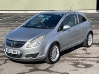 USED 2007 57 VAUXHALL CORSA 1.2 CLUB A/C 16V 3d 80 BHP 