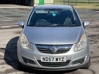 USED 2007 57 VAUXHALL CORSA 1.2 CLUB A/C 16V 3d 80 BHP 