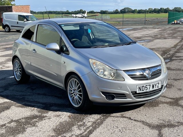 2007 57 Vauxhall Corsa 1.2 CLUB A/C 16V 3d 80 BHP