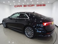 USED 2017 17 AUDI A5 2.0 TFSI (190 PS) S LINE S TRONIC COUPE 2DR ( ULEZ - EURO 6 ) S/S + TECH PACK + VIRTUAL COCKPIT + BANG & OLUFSEN 3D + CRUISE + LEATHER / ALCANTARA + DRIVE SELECT + FLAT BOTTOM S/W + PRIVACY + F-R PARK + 19