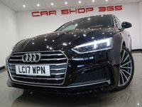 USED 2017 17 AUDI A5 2.0 TFSI (190 PS) S LINE S TRONIC COUPE 2DR ( ULEZ - EURO 6 ) S/S + TECH PACK + VIRTUAL COCKPIT + BANG & OLUFSEN 3D + CRUISE + LEATHER / ALCANTARA + DRIVE SELECT + FLAT BOTTOM S/W + PRIVACY + F-R PARK + 19
