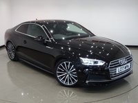 USED 2017 17 AUDI A5 2.0 TFSI (190 PS) S LINE S TRONIC COUPE 2DR ( ULEZ - EURO 6 ) S/S + TECH PACK + VIRTUAL COCKPIT + BANG & OLUFSEN 3D + CRUISE + LEATHER / ALCANTARA + DRIVE SELECT + FLAT BOTTOM S/W + PRIVACY + F-R PARK + 19