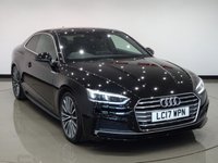 USED 2017 17 AUDI A5 2.0 TFSI (190 PS) S LINE S TRONIC COUPE 2DR ( ULEZ - EURO 6 ) S/S + TECH PACK + VIRTUAL COCKPIT + BANG & OLUFSEN 3D + CRUISE + LEATHER / ALCANTARA + DRIVE SELECT + FLAT BOTTOM S/W + PRIVACY + F-R PARK + 19
