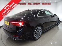 USED 2017 17 AUDI A5 2.0 TFSI (190 PS) S LINE S TRONIC COUPE 2DR ( ULEZ - EURO 6 ) S/S + TECH PACK + VIRTUAL COCKPIT + BANG & OLUFSEN 3D + CRUISE + LEATHER / ALCANTARA + DRIVE SELECT + FLAT BOTTOM S/W + PRIVACY + F-R PARK + 19