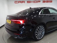 USED 2017 17 AUDI A5 2.0 TFSI (190 PS) S LINE S TRONIC COUPE 2DR ( ULEZ - EURO 6 ) S/S + TECH PACK + VIRTUAL COCKPIT + BANG & OLUFSEN 3D + CRUISE + LEATHER / ALCANTARA + DRIVE SELECT + FLAT BOTTOM S/W + PRIVACY + F-R PARK + 19