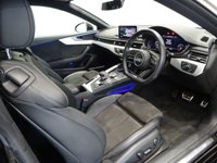 USED 2017 17 AUDI A5 2.0 TFSI (190 PS) S LINE S TRONIC COUPE 2DR ( ULEZ - EURO 6 ) S/S + TECH PACK + VIRTUAL COCKPIT + BANG & OLUFSEN 3D + CRUISE + LEATHER / ALCANTARA + DRIVE SELECT + FLAT BOTTOM S/W + PRIVACY + F-R PARK + 19