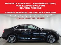USED 2017 17 AUDI A5 2.0 TFSI (190 PS) S LINE S TRONIC COUPE 2DR ( ULEZ - EURO 6 ) S/S + TECH PACK + VIRTUAL COCKPIT + BANG & OLUFSEN 3D + CRUISE + LEATHER / ALCANTARA + DRIVE SELECT + FLAT BOTTOM S/W + PRIVACY + F-R PARK + 19