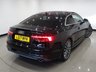 USED 2017 17 AUDI A5 2.0 TFSI (190 PS) S LINE S TRONIC COUPE 2DR ( ULEZ - EURO 6 ) S/S + TECH PACK + VIRTUAL COCKPIT + BANG & OLUFSEN 3D + CRUISE + LEATHER / ALCANTARA + DRIVE SELECT + FLAT BOTTOM S/W + PRIVACY + F-R PARK + 19