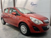 USED 2013 13 VAUXHALL CORSA 1.0 S AC ECOFLEX 5d 64 BHP &pound;30 Tax 1 prev owner 55MPG