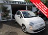 USED 2014 64 FIAT 500C 0.9 TWINAIR CONVERTIBLE LOUNGE 3d 105 BHP Very rare 2014 6 Speed 105 BHP Fiat 500C 0.9 Twinair Convertible Lounge *Optional extra Automatic Climate Control* Excellent Service History + Just Serviced, ZERO Road Tax! MOT until March 2024, Convertible, Two Previous Owners, Great fuel economy!