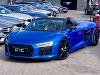 USED 2017 17 AUDI R8 5.2 SPYDER V10 QUATTRO 2d 533 BHP **Ceramic's - B&O - Audi Warranty** 