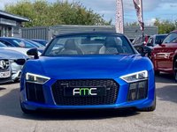 USED 2017 17 AUDI R8 5.2 SPYDER V10 QUATTRO 2d 533 BHP **Ceramic's - B&O - Audi Warranty** 